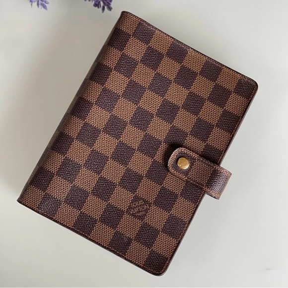 Louis Vuitton Agenda MM - Damier Ebene 💕 - Picture 2 of 13
